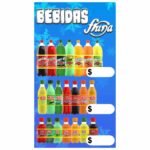 Mini Pendón Bebidas Fruna