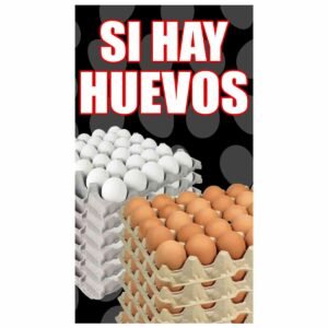 Mini Pendón de huevos