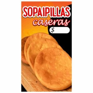 Mini Pendón de sopaipillas