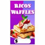 Mini Pendón Waffles