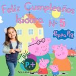 Pendón Cumpleaños Peppa Pig