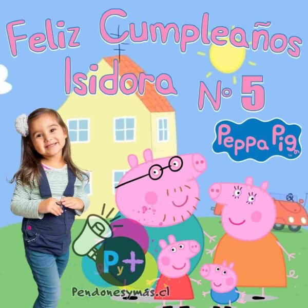 Pendo de Cumple Años Peppa