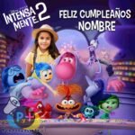 Pendón Cumpleaños Intensamente