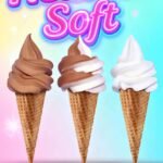 Pendón Helados Soft en PVC 50x100 cm para negocios