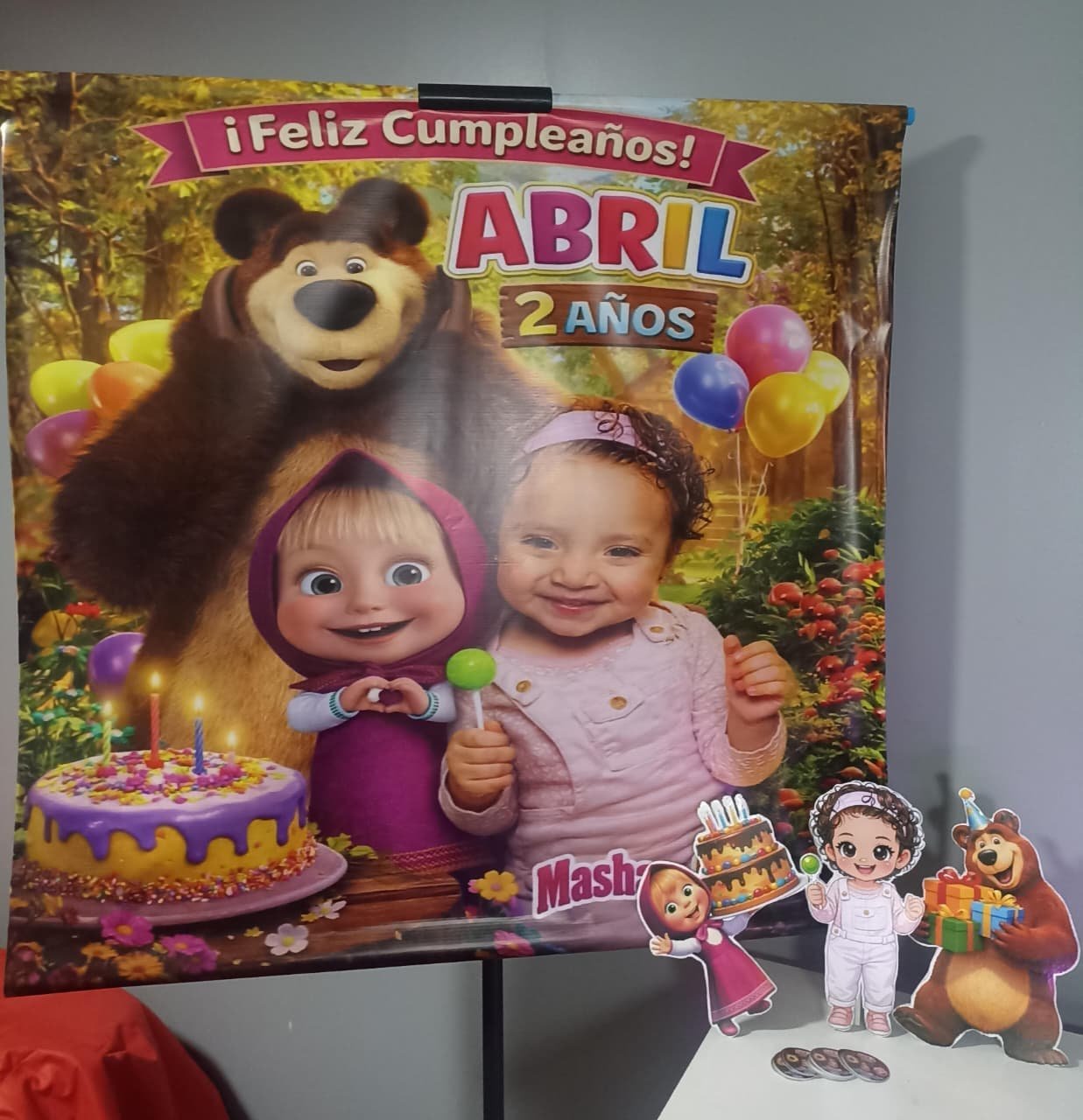 Impresión de 🎂 Pendón de Cumpleaños en Santiago Chile - Reseña de Vicente